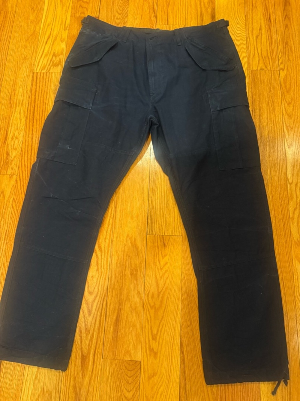 Polo by Ralph Lauren Dark Blue Cargo Pants with Flap Pockets